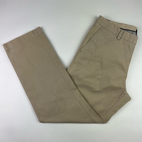 Banana Republic Aiden Chino Pants Mens Size 34/34 Tan Khaki - Picture 2 of 7